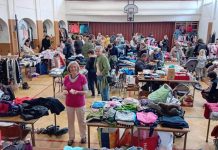 Sokolský bazárek v dobříšské sokolovně