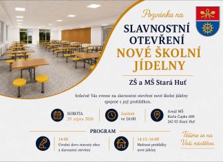 Slavnostní otevření přístavby jídelny